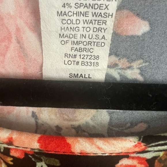 Vintage TMG Floral Print Maxi Dress - Picture 4 of 5